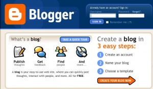 Crear Páginas Web Gratis - Blogger