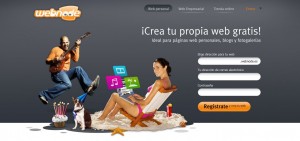 Crear Páginas Web Gratis - Webnode