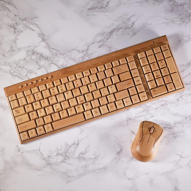 regalos-tecnologicos-teclado-bambu