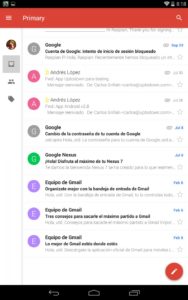 Gmail para smartphone Android