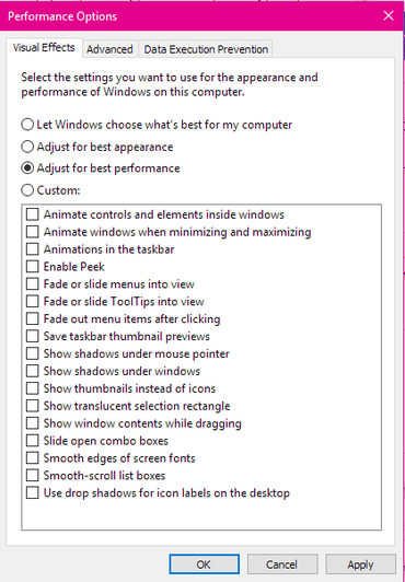 Acelerar Windows 10 - Rendimiento